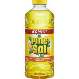Pine-Sol+All+Purpose+Cleaner+-+For+Multipurpose+-+Concentrate+-+60+fl+oz+%281.9+quart%29+-+Lemon+Fresh+Scent+-+1+Each+-+Deodorize%2C+Disinfectant%2C+Residue-free+-+Yellow