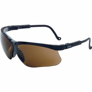 Uvex Safety Wraparound Safety Eyewear - Flexible, Wraparound Lens, Scratch Resistant, Comfortable, Adjustable Temple - 1 Each