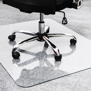 Glaciermat%C2%AE+Heavy+Duty+Glass+Chair+Mat+for+Hard+Floors+%26+Carpets+-+36%26quot%3B+x+48%26quot%3B+-+Crystal+Clear+Rectangular+Glass+Chair+Mat+For+Hard+Floor+and+All+Carpet+Piles+-+48%26quot%3B+L+x+36%26quot%3B+W+x+0.2%26quot%3B+D