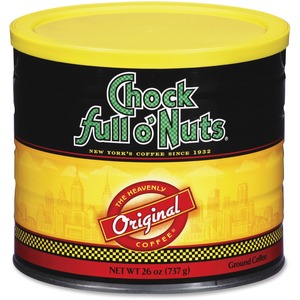 Office Snax Chock Full O'Nuts Original Coffee - 26 oz - 1 Each