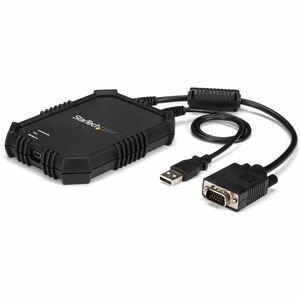 StarTech Laptop to Server KVM Console, Rugged USB Crash Cart Adapter with File Transfer and Video Capture, TAA