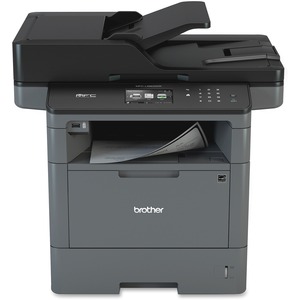 Brother MFC-L5800DW Laser Multifunction Printer - Monochrome - Duplex - Copier/Fax/Printer/Scanner - 42 ppm Mono Print - 1200 x 1200 dpi Print - 3.7