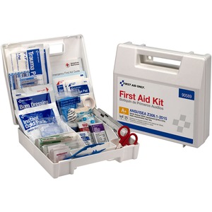 First+Aid+Only+25-Person+Bulk+Plastic+First+Aid+Kit+-+ANSI+Compliant+-+141+x+Piece%28s%29+For+25+x+Individual%28s%29+-+1+Each
