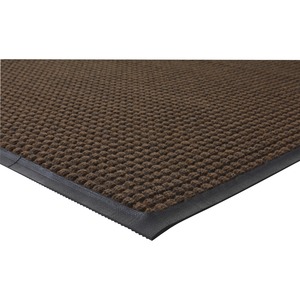 Genuine+Joe+Waterguard+Floor+Mat+-+Floor+-+10+ft+Length+x+36%26quot%3B+Width+-+Rectangular+-+Rubber+-+Brown+-+1Each