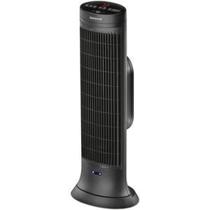 Honeywell+Motion+Sensor+Ceramic+Heater+-+Ceramic+-+1500+W+-+2+x+Heat+Settings+-+Timer+-+1500+W+-+Oscillation+-+Indoor+-+Tower+-+Dark+Gray