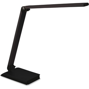 Lorell+8-watt+SMD+LED+Task+Light+-+8+W+LED+Bulb+-+USB+Charging%2C+Dimmable+-+Aluminum%2C+Plastic+-+Desk+Mountable+-+Black+-+for+Desk%2C+Table%2C+Indoor