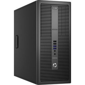 HP EliteDesk 800 G2 Desktop Computer - Intel Core i7 i7-6700 3.40 GHz - 8 GB RAM DDR4 SDRAM - 256 GB Serial ATA/600 SSD - Tower - Black