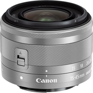 Canon - 15 mm to 45 mm - f/6.3 - Zoom Lens for Canon EF-M - Designed for Digital Camera - 