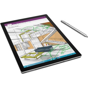 Microsoft Surface Pro 4 Tablet - 12.3" - Core i7 - 8 GB RAM - 256 GB SSD - Windows 10 Pro - Silver