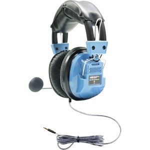 DELUXE HEADSET W/ GOOSENECK MICROPHONE AND TRRS PLUG