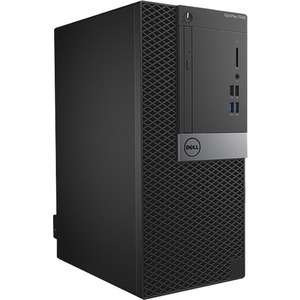 Dell OptiPlex 7040 Desktop Computer - Intel Core i7 - 8 GB RAM DDR4 SDRAM - 1 TB HDD - Mini-tower - Black
