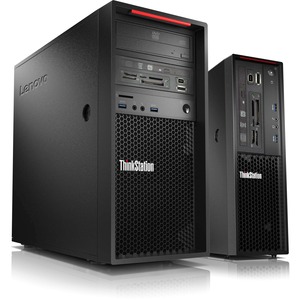 Lenovo ThinkStation P310 30AT000HUS Workstation - 1 x Intel Xeon Quad-core (4 Core) E3-1240 v5 3.50 GHz - 8 GB DDR4 SDRAM RAM - 1 TB HDD - Tower - Raven Black