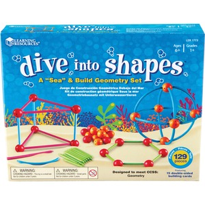 Learning Resources Dive Shapes Sea/Build Geometry Set - 1 / Set