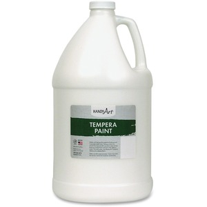 Handy Art Premium Tempera Paint Gallon - 1 gal - 1 Each - White