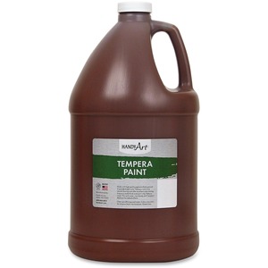 Handy Art Premium Tempera Paint Gallon - 1 gal - 1 Each - Brown