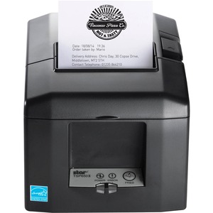 Star Micronics TSP654IIBI2-24OF GRY US Desktop Direct Thermal Printer - Monochrome - Receipt Print - Bluetooth