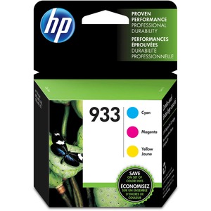 HP+933+%28N9H56FN%29+Original+High+Yield+Inkjet+Ink+Cartridge+-+Cyan%2C+Magenta%2C+Yellow+-+3+%2F+Pack+-+330+Pages+Magenta%2C+330+Pages+Yellow%2C+330+Pages+Cyan