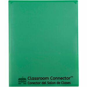 C-Line+Classroom+Connector+Letter+Report+Cover+-+8+1%2F2%26quot%3B+x+11%26quot%3B+-+2+Internal+Pocket%28s%29+-+Green+-+25+%2F+Box