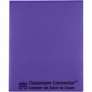 C-Line+Classroom+Connector+Letter+Report+Cover+-+8+1%2F2%26quot%3B+x+11%26quot%3B+-+2+Internal+Pocket%28s%29+-+Purple+-+25+%2F+Box