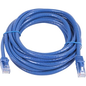 Monoprice FLEXboot Series Cat5e 24AWG UTP Ethernet Network Patch Cable, 14ft Blue