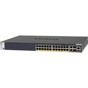 Netgear M4300 24x1G PoE+ Stackable Managed Switch with 2x10GBASE-T and 2xSFP+ (1000W PSU)