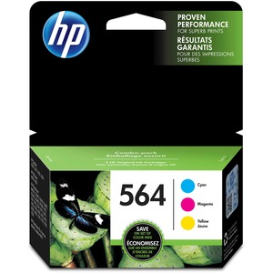 HP+564+%28N9H57FN%29+Original+Inkjet+Ink+Cartridge+-+Cyan%2C+Magenta%2C+Yellow+-+3+%2F+Pack+-+300+Pages+Cyan%2C+300+Pages+Magenta%2C+300+Pages+Yellow