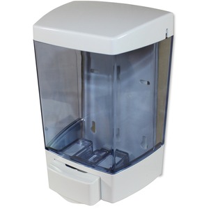 ClearVu+Soap+Dispenser+-+Manual+-+1.44+quart+Capacity+-+White+-+12+%2F+Carton