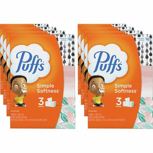 Puffs+Basic+Facial+Tissues+-+2+Ply+-+Multi+-+Durable%2C+Soft+-+For+Face%2C+Skin%2C+Multipurpose+-+180+Per+Box+-+24+%2F+Carton
