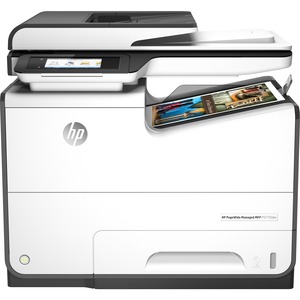 HP PageWide Managed P57750dw Page Wide Array Multifunction Printer-Color-Copier/Fax/Scanner-50 ppm Mono/50 ppm Color Print-2400x1200 dpi Print-Automatic Duplex Print-80000 Pages-550 sheets Input-1200 dpi Optical Scan-Color Fax-Wireless LAN