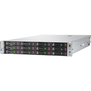 HPE ProLiant DL380 G9 2U Rack Server - 1 x Intel Xeon E5-2620 v4 2.10 GHz - 16 GB RAM - 12Gb/s SAS Controller