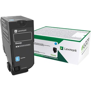 Lexmark+Unison+Original+Standard+Yield+Laser+Toner+Cartridge+-+Cyan+-+1+Each+-+7000+Pages
