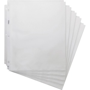 Business+Source+Heavyweight+Sheet+Protectors+-+For+Letter+8+1%2F2%26quot%3B+x+11%26quot%3B+Sheet+-+3+x+Holes+-+Clear+-+Polypropylene+-+200+%2F+Box