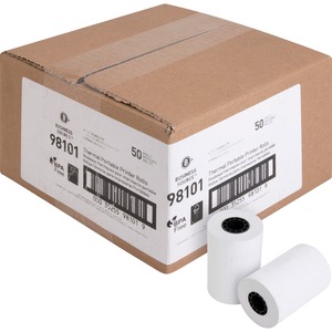 Business+Source+Portable+Printer+Thermal+Rolls+-+2+1%2F4%26quot%3B+x+55+ft+-+BPA+Free+-+White+-+50+%2F+Carton