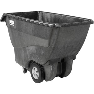 Rubbermaid+Commercial+Structural+Foam+Standard+Tilt+Truck+-+1000+lb+Load+Capacity+-+Structofoam+-+30.20%26quot%3B+Width+x+64.50%26quot%3B+Depth+x+38%26quot%3B+Height+-+Black+-+1+Each