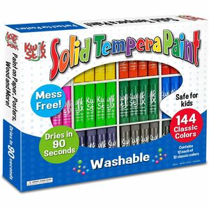 The+Pencil+Grip+Kwik+Stix+144-Piece+Tempera+Paint+Sticks+-+144+%2F+Box+-+Assorted