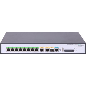 HPE FlexNetwork MSR958 1GbE and Combo 2GbE WAN 8GbE LAN Router - 10 Ports - 1 - Gigabit Et