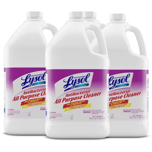 Professional+Lysol+Antibacterial+All+Purpose+Cleaner+-+Concentrate+-+128+fl+oz+%284+quart%29+-+4+%2F+Carton+-+Heavy+Duty%2C+Anti-bacterial%2C+Disinfectant+-+Clear%2FFluorescent+Green