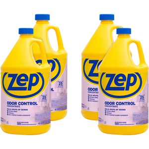Zep+Odor+Control+Concentrate+-+Concentrate+-+128+fl+oz+%284+quart%29+-+Fresh+Scent+-+Disinfectant+-+Blue+Bottle+-+4+%2F+Carton