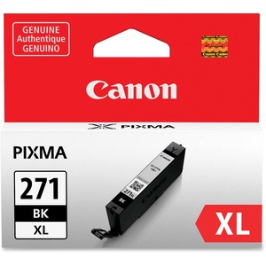 Canon+CLI-271+Original+High+Yield+Inkjet+Ink+Cartridge+-+Black+-+1+Each+-+Inkjet+-+High+Yield+-+Black+-+1+Each