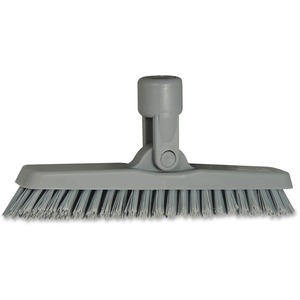 Unger+SmartColor+Swivel+Corner+Brush+-+8.60%26quot%3B+Polyethylene+Terephthalate+%28PET%29+Bristle+-+10+%2F+Carton+-+Gray