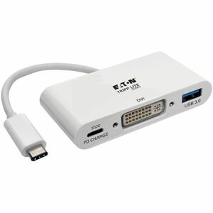Tripp Lite U444-06N-DU-C USB 3.1 Gen 1 USB-C to DVI Adapter - USB 3.1 Type C - 1 x DVI, DVI