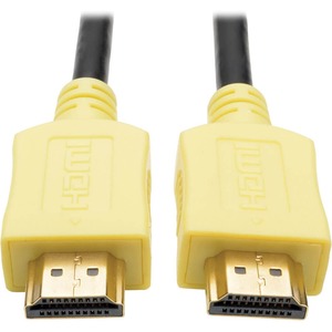 Tripp Lite by Eaton High-Speed HDMI Cable Digital Video and Audio UHD 4K (M/M) Yellow 6 ft. (1.83 m)