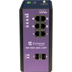 Extreme Networks ISW 4GBP, 2GBT, 2-SFP Ethernet Switch