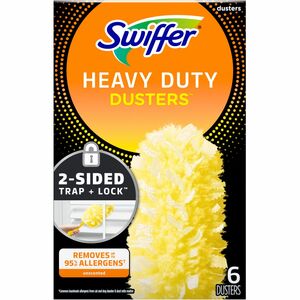 Swiffer+360-degree+Dusters+Refill+-+Disposable%2C+Unscented+-+Fiber+-+Yellow+-+6%2FBox+-+4+%2F+Carton