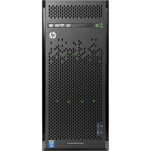 HPE ProLiant ML110 G9 4.5U Tower Server - 1 x Intel Xeon E5-1620 v4 3.50 GHz - 8 GB RAM - 1 TB HDD - (1 x 1TB) HDD Configuration - Serial ATA/600 Controller