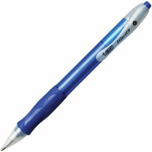 BIC+Retractable+Ballpoint+Pens+-+1+mm+Medium+Pen+Point+-+Refillable+-+Retractable+-+Blue+Ink+-+Blue+Barrel+-+Tungsten+Carbide+Tip+-+36+%2F+Box