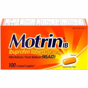 Motrin+IB+Ibuprofen+Tablets+-+For+Fever%2C+Common+Cold%2C+Headache%2C+Backache%2C+Muscular+Pain%2C+Arthritis%2C+Toothache+-+100+%2F+Box