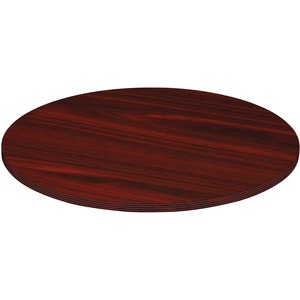 Lorell+Chateau+Series+Round+Conference+Tabletop+-+48%26quot%3B+-+Reeded+Edge+-+Finish%3A+Mahogany+Laminate