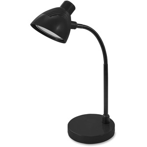 Lorell+LED+Desk+Lamp+-+LED+-+220+lm+Lumens+-+Black+-+Desk+Mountable+-+for+Desk%2C+Table