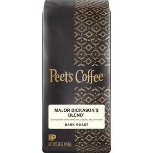 Peet's Ground Major Dickason's Blend Coffee - Dark - 16 oz Per Bag - 1 Each